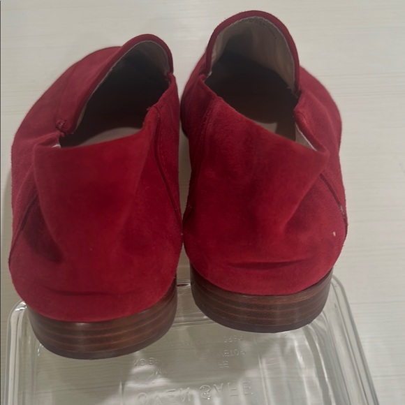 Antonio Melani Red Suede Loafers. Size 10. Excellent condition. Timeless style! - Picture 4 of 8